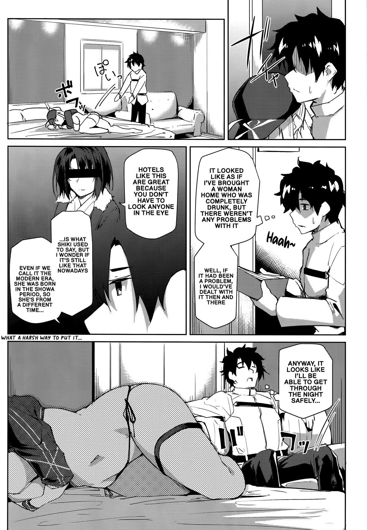 Hentai Manga Comic-So, this is one of those "Heat of the moment with an exhausted drunk office lady" kind of situation!?-Read-5